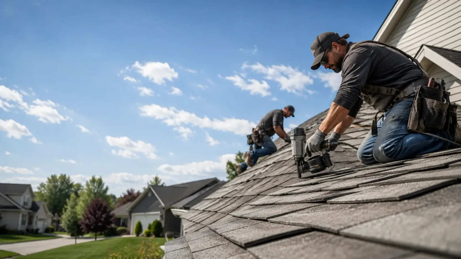 Storm Damage Roof Repair in Watts, OK near me
